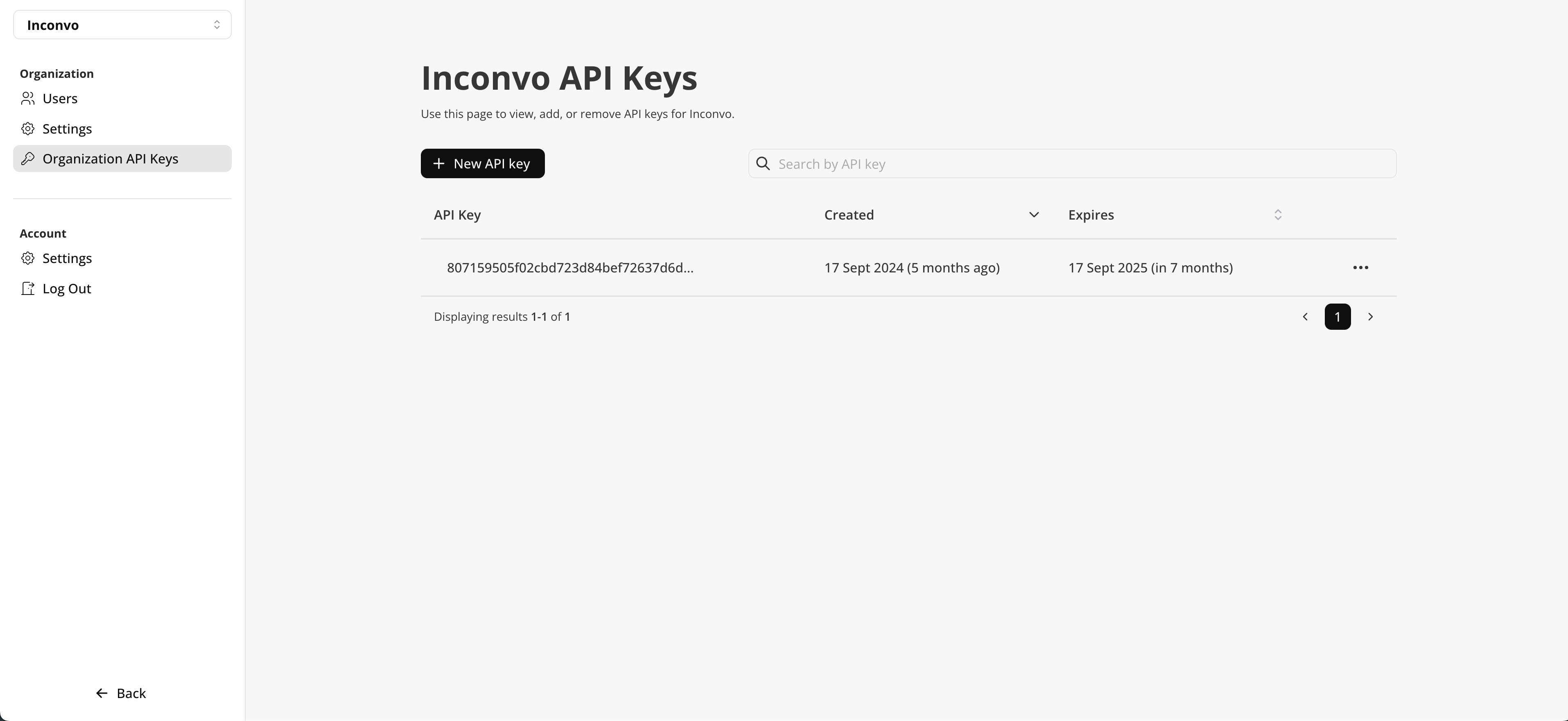 API Keys